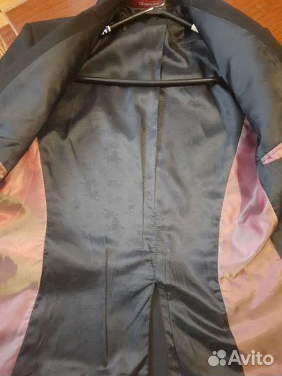 Школьный костюм чёрный р.164-88-76