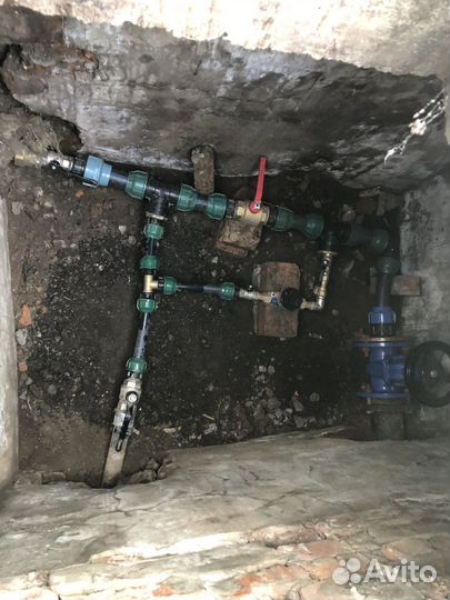 Водопровод и канализация под ключ,прокол