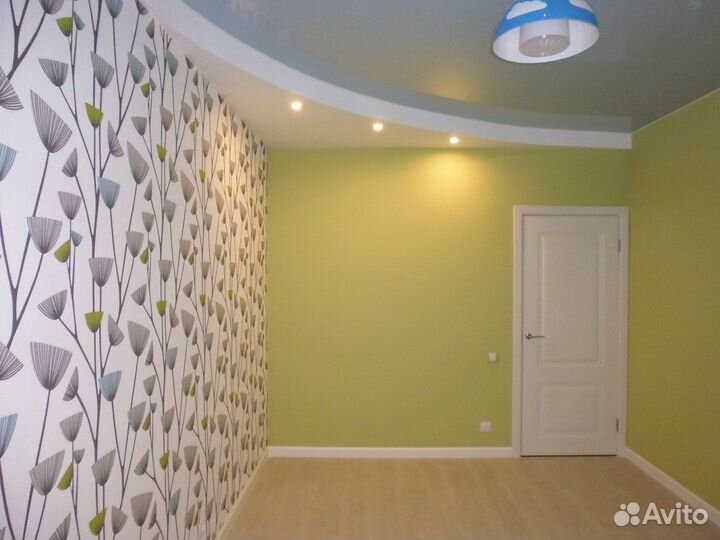 Поклейка обоев