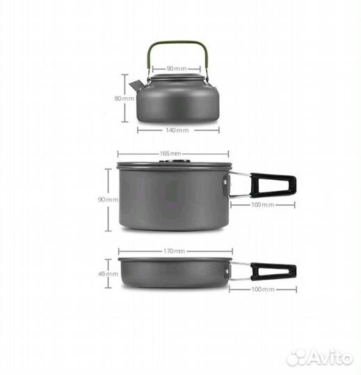 Туристический набор посуды