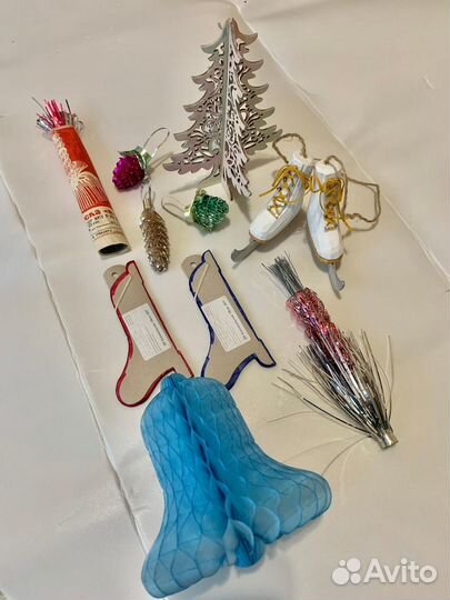Новый год из СССР. Елочные украшения советские
