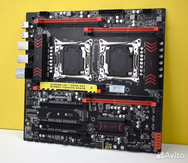 Материнская плата huananzhi X99 dual T8D новая