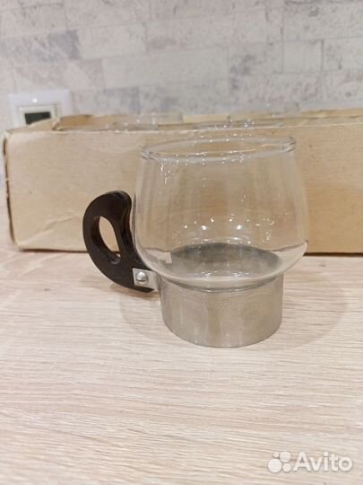 Набор кружечке из термостойкого стекла СССР