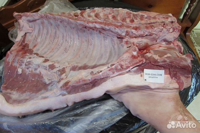 Задок свинины фото Продам мясо свинина купить в Залегощи Товары для дома и дачи Авито