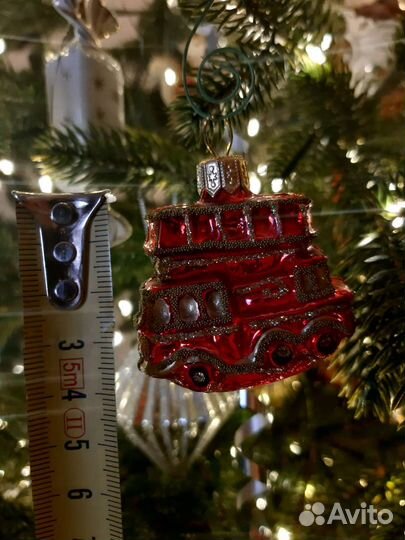 Елочные игрушки стекло