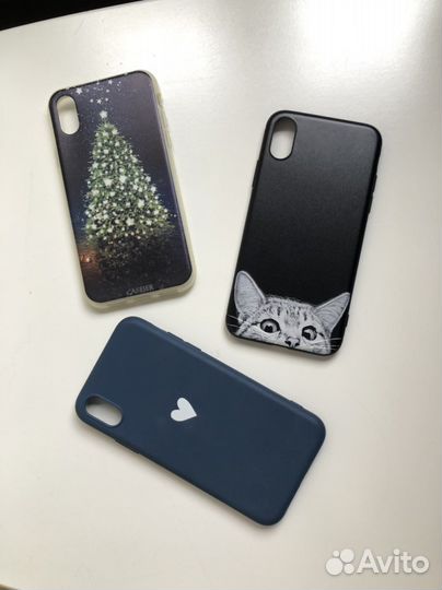 Чехлы на iPhone х 10 в отличном состоянии