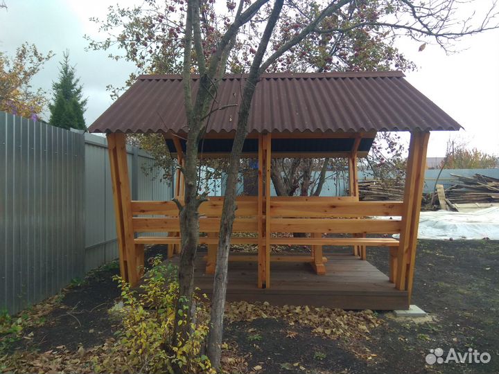 Беседка для дачи