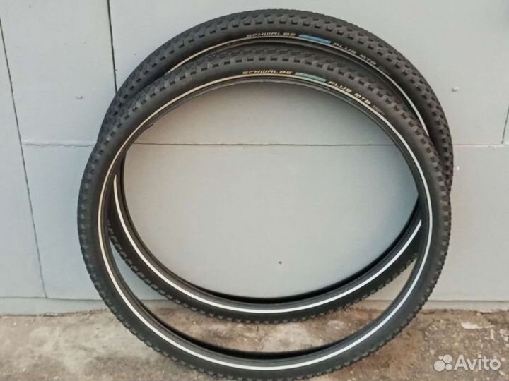 Пара Schwalbe Marathon Plus MTB 26x2.1