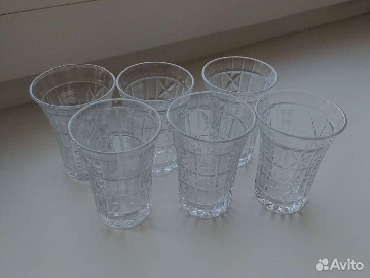 Стопки хрустальные СССР