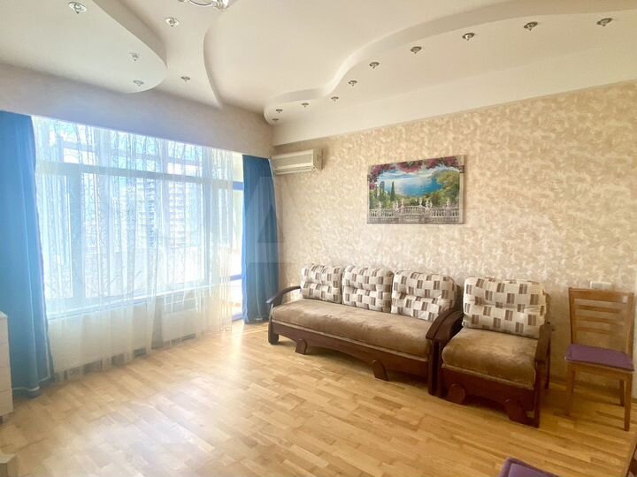 Квартира-студия, 50,1 м², 1 кровать