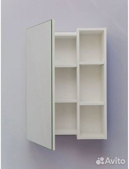 Шкафчик для ванной с зеркалом новый