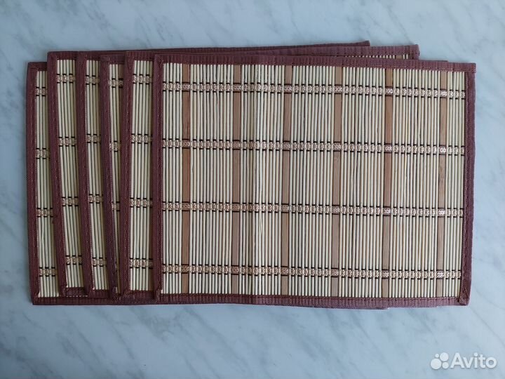 Салфетки сервировочные из бамбука