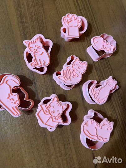 Форма для печенья в виде кошек