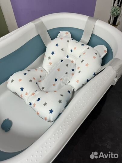 Детская ванночка для купания складная