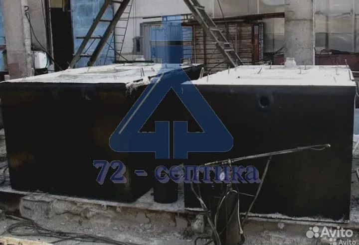 Септик из металла / жб септик