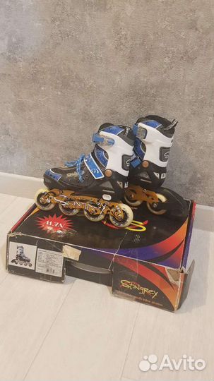 Роликовые коньки детские раздвижные