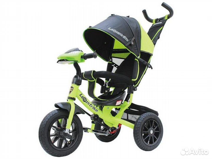 Велосипед lexus trike 950M2-N1210P-lgreen-21