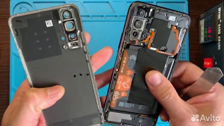 Крышки Huawei P20/30/40 Honor 8/9/10/20/30 Замена