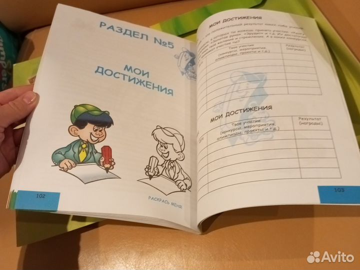 Портфолио учащегося в начальной школе 1-4 класс