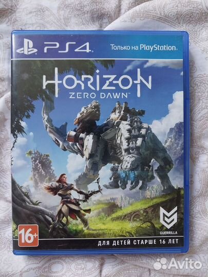 Игра на ps4 horizon zero dawn и др