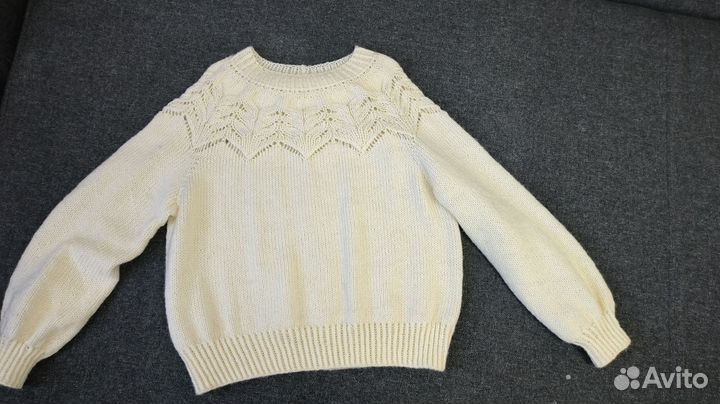 Джемпер для девочки ручной работы
