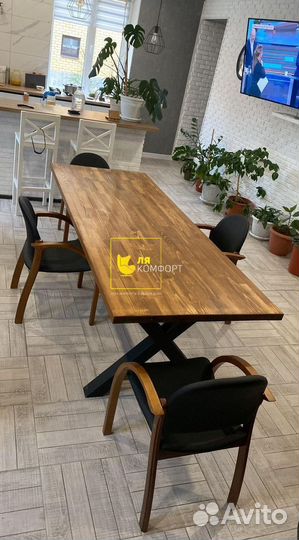 Стол в стиле лофт