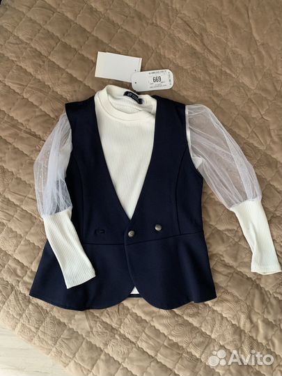 Школьная форма для девочки 128 134 пакетом