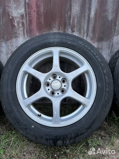 Диски с резиной 215/60/16 лето 5х100