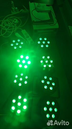 Аплайт LED par rgb