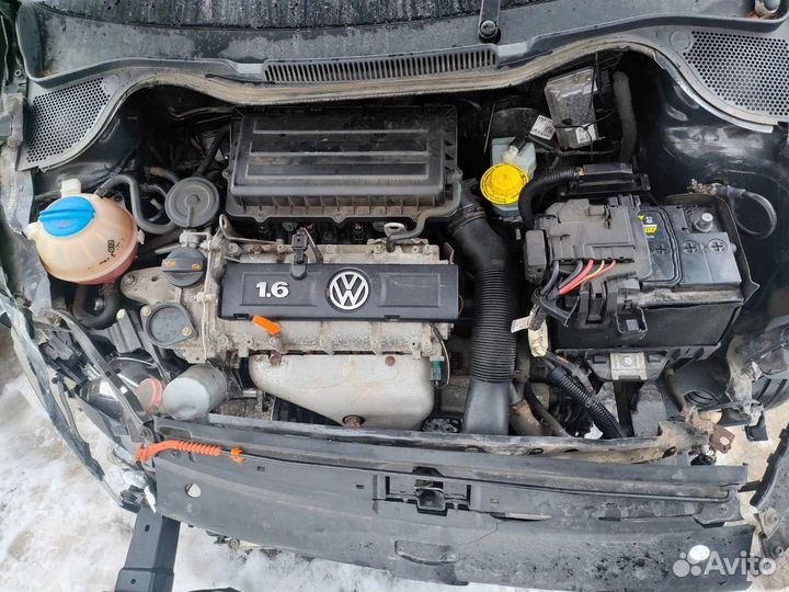 Разбор Vw Polo sedan 1.6 cfna МКПП запчасти б.у