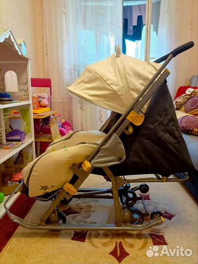 Коляска санки