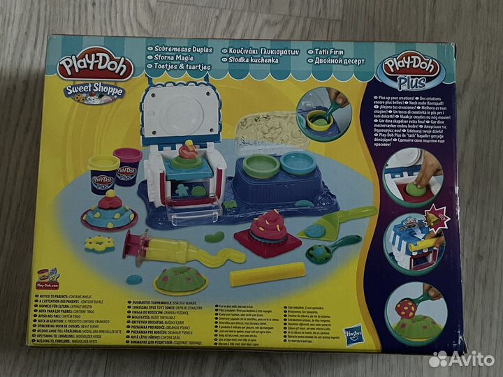 Play doh Двойной десерт новый