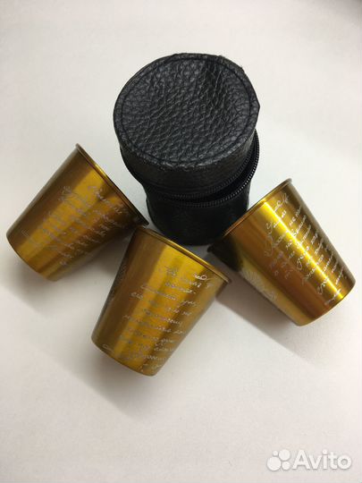 Рюмки новые походные