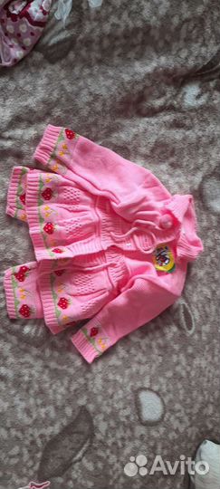 Костюм для девочки вязанный