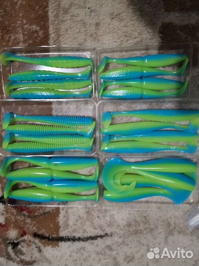 Приманки силиконовые