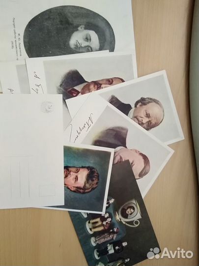 Открытки 30-40-50-60-70 гг