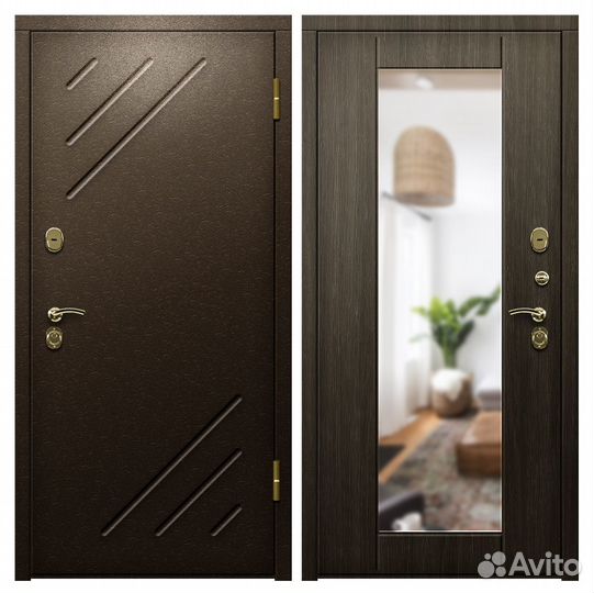 Двери входные металлические