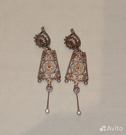 Серебряные серьги