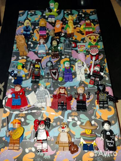 Lego Marvel минифигурки