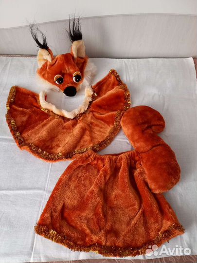 Новогодний костюм белки и поросёнка