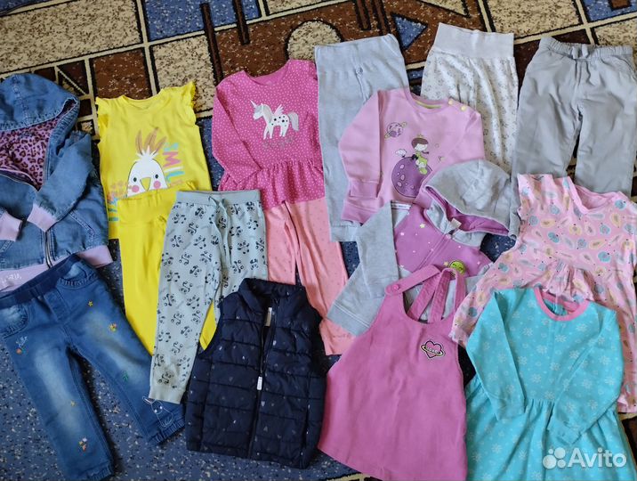 Вещи для девочки 92-98 пакетом
