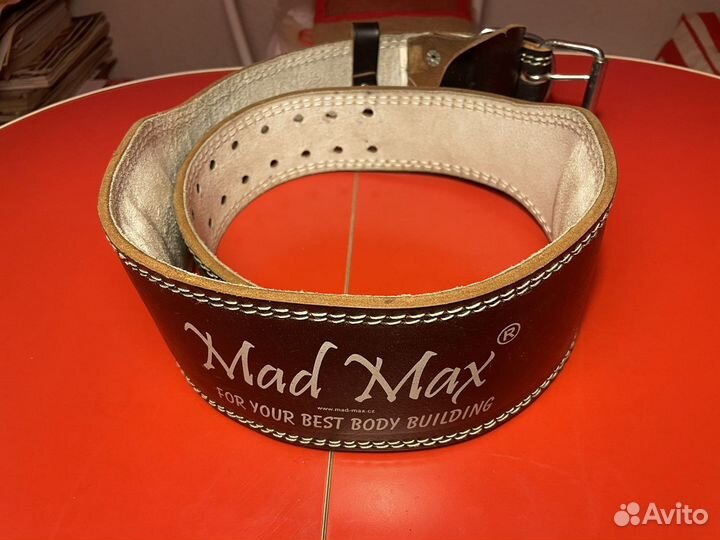 Ремень кожаный для Бодибилдинга