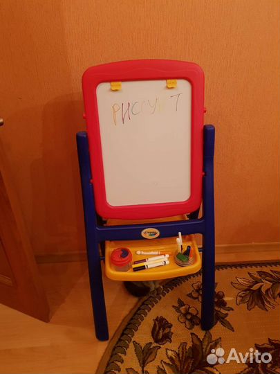 Мольберт детский двухсторонний