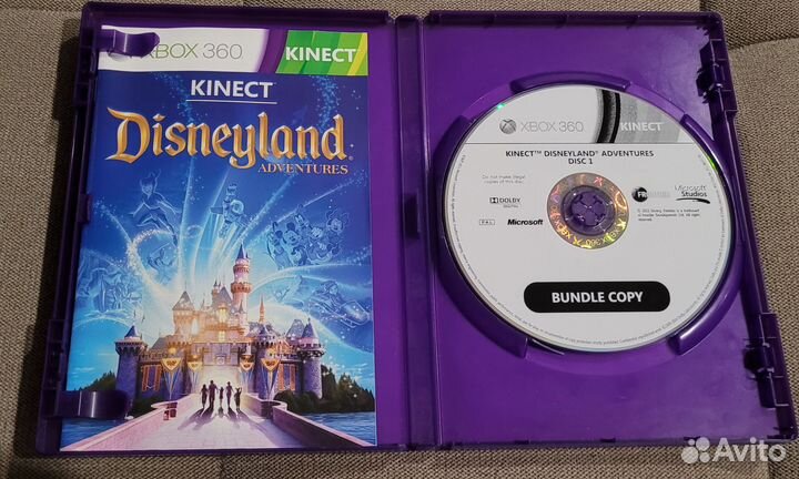 Kinect Disneyland adventures для Xbox 360