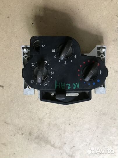 Блок управления печкой рено логан 1
