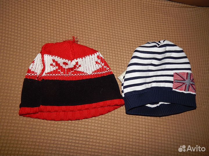 Шапки детские новые 5 шт