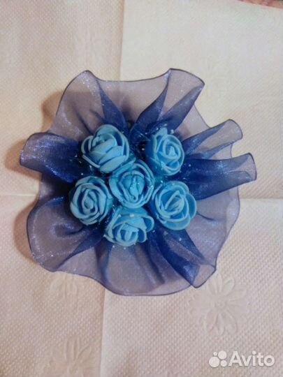 Заколка для волос ручной работы