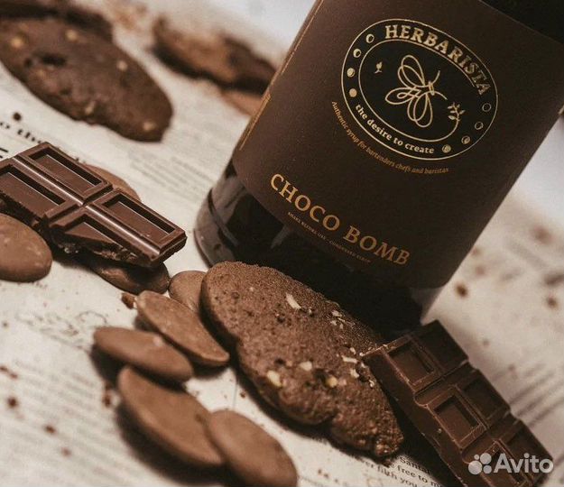 Сироп шоколад choco bomb Гербариста Herbarista