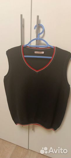 Жилет школьный синий 182