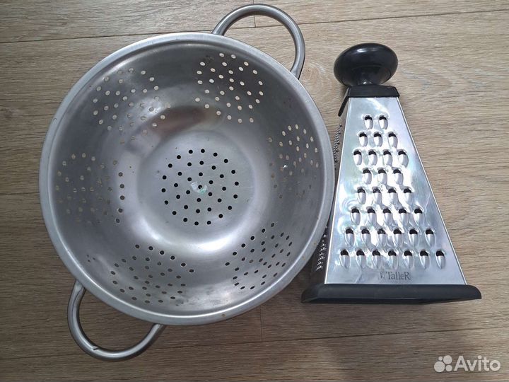 Кухонная утварь, Тёрка и дуршлаг